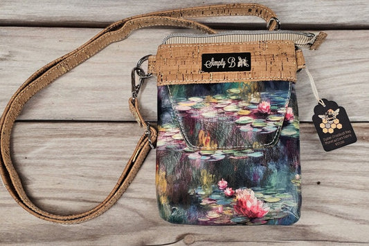 Simply B: Elysian Crossbody Bag - Monet