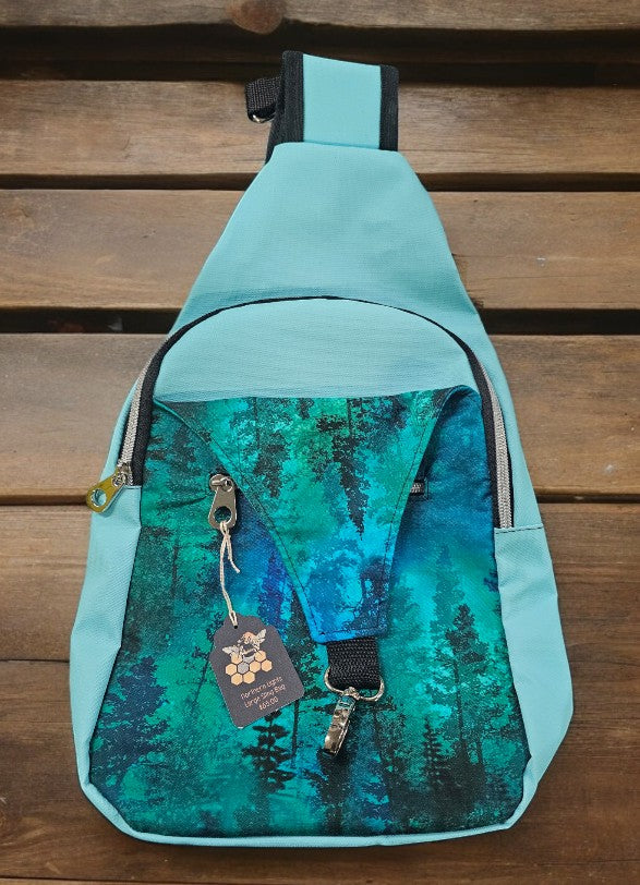 Simply B: Large Sling Bag - Northern LIghts