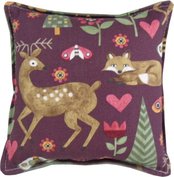 Whimsical Woodland Animals - 9x9 Balsam Pillow
