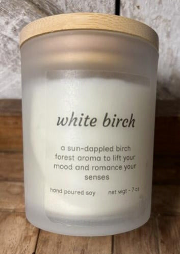 Soy Wax Candle Frosted Jar Collection, (New for 2026)