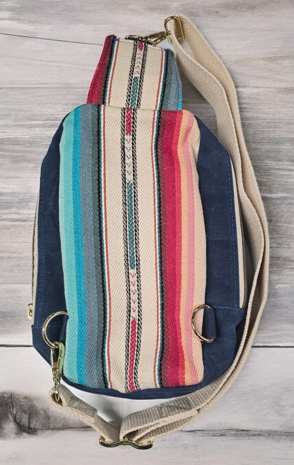 Simply B: Medium Sling Bag - Aztec