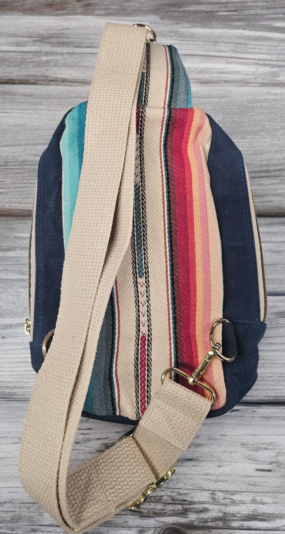 Simply B: Medium Sling Bag - Aztec