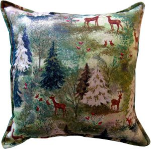 Woodland Deer - 9X9 Balsam Pillow