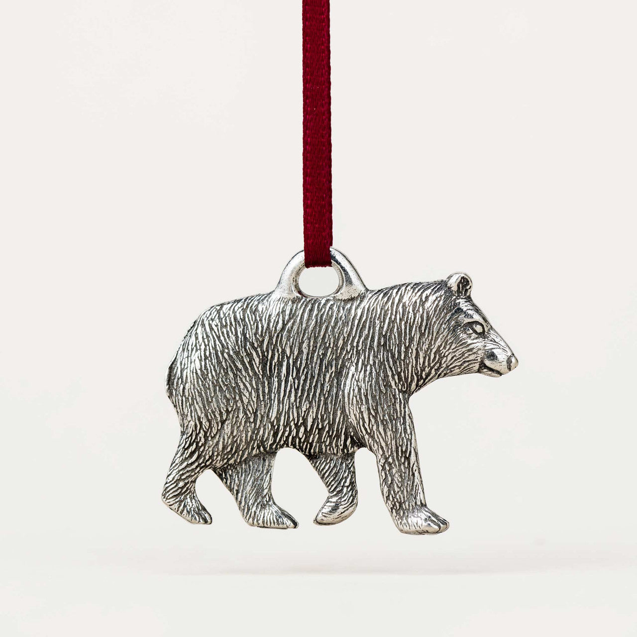 Black Bear Pewter Ornament