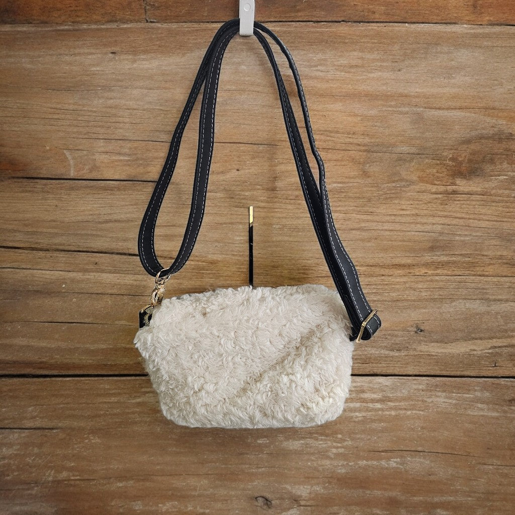 Simply B: Sherpa HIp/Shoulder Bag