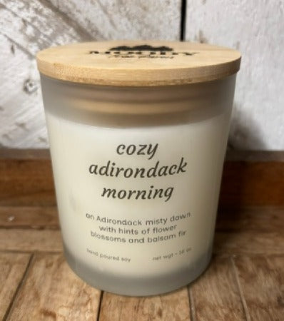 Soy Wax Candle Frosted Jar Collection, (New for 2026)