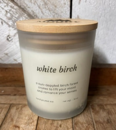 Soy Wax Candle Frosted Jar Collection, (New for 2026)