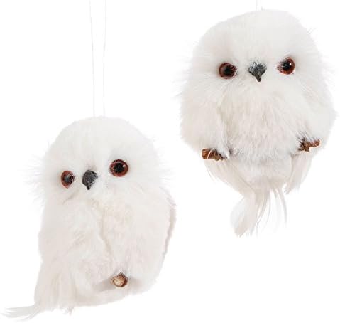 White Owl Ornament