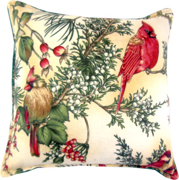 Winter song cardinal pillows (1)