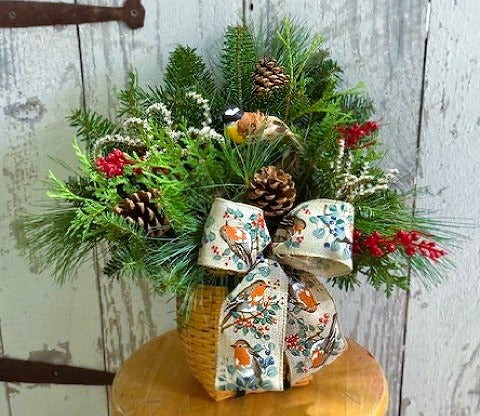 Adirondack Birds and Berries Pack Basket