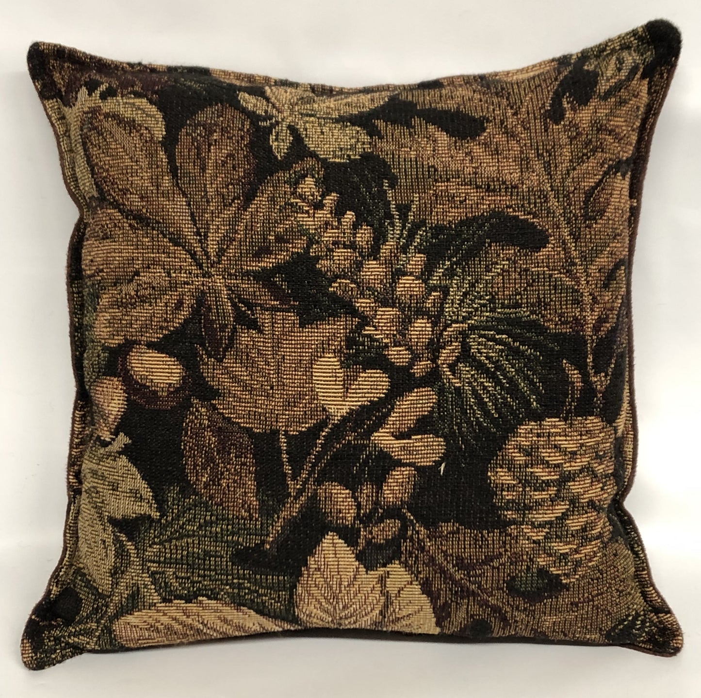 Fallen Leaves on Tapestry - Balsam Pillow