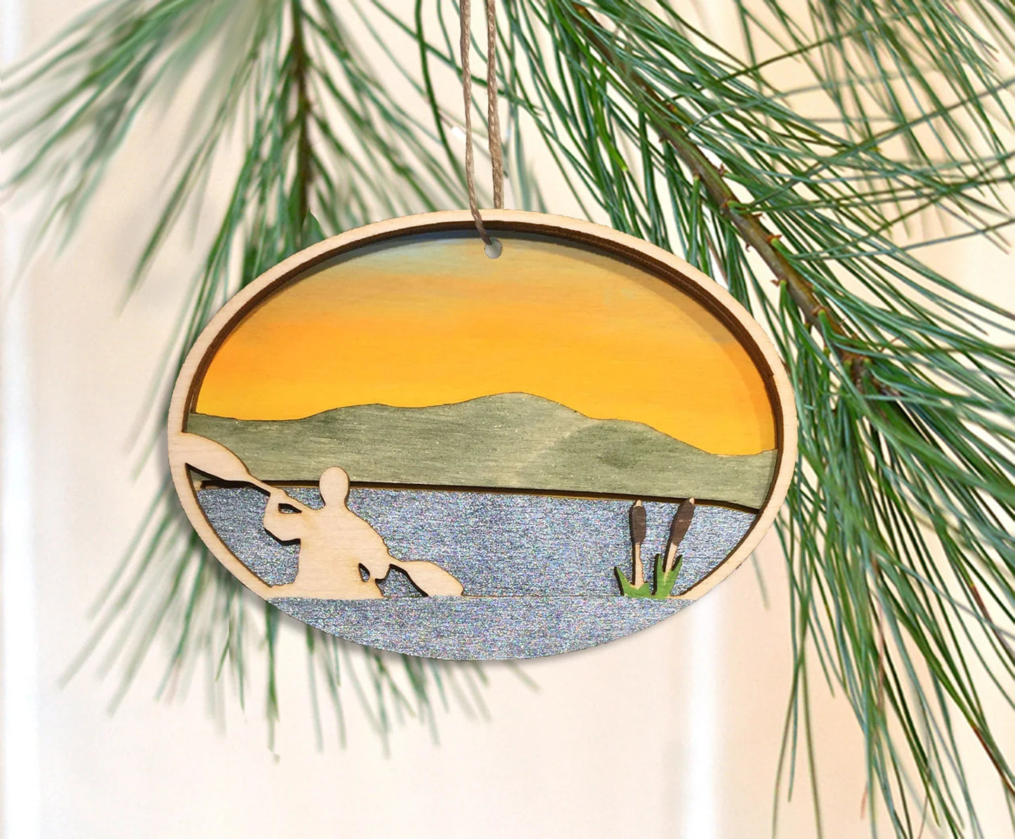 Great Outdoors- Handpainted Ornaments by Cedar & Pearl