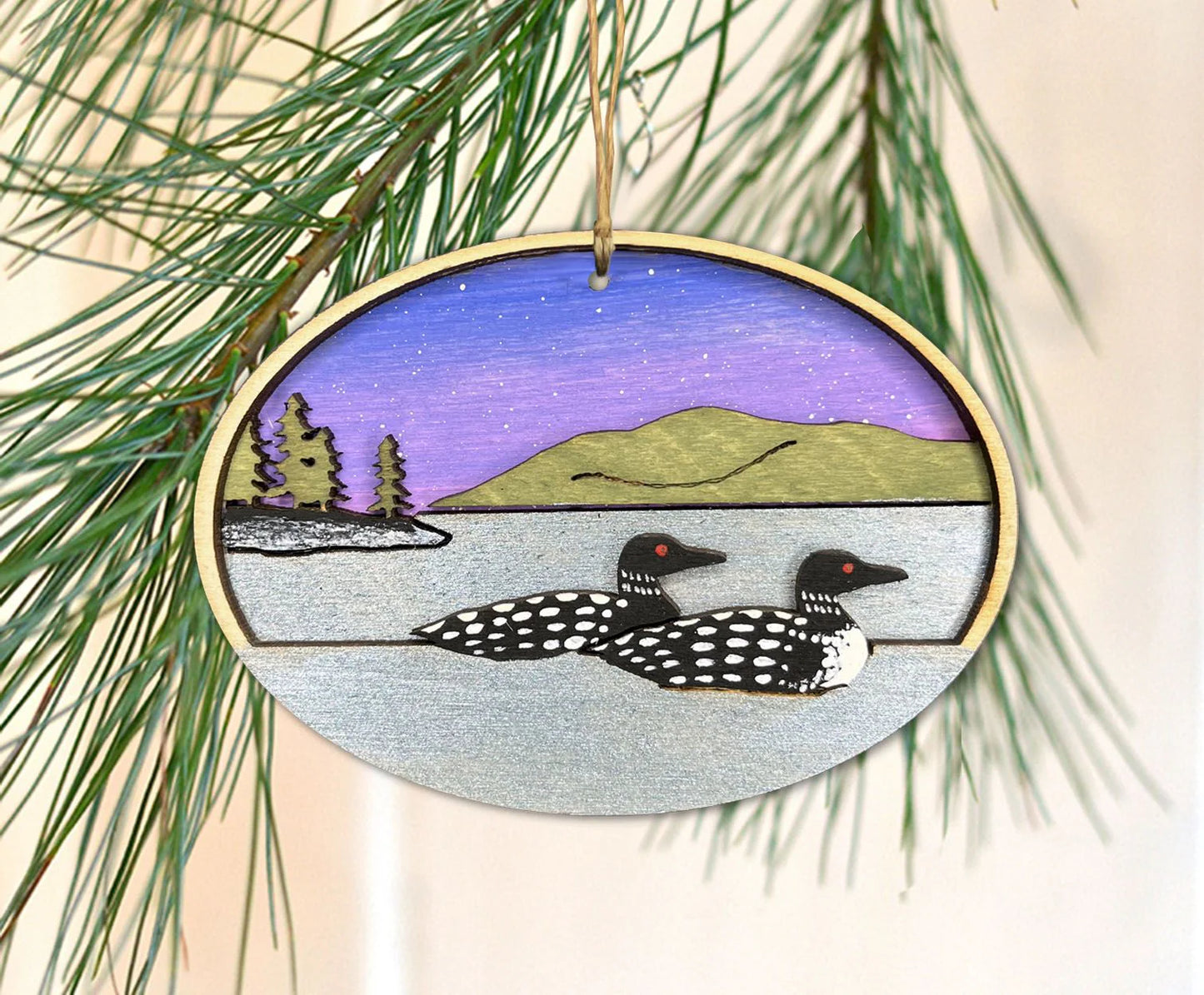 Great Outdoors- Handpainted Ornaments by Cedar & Pearl