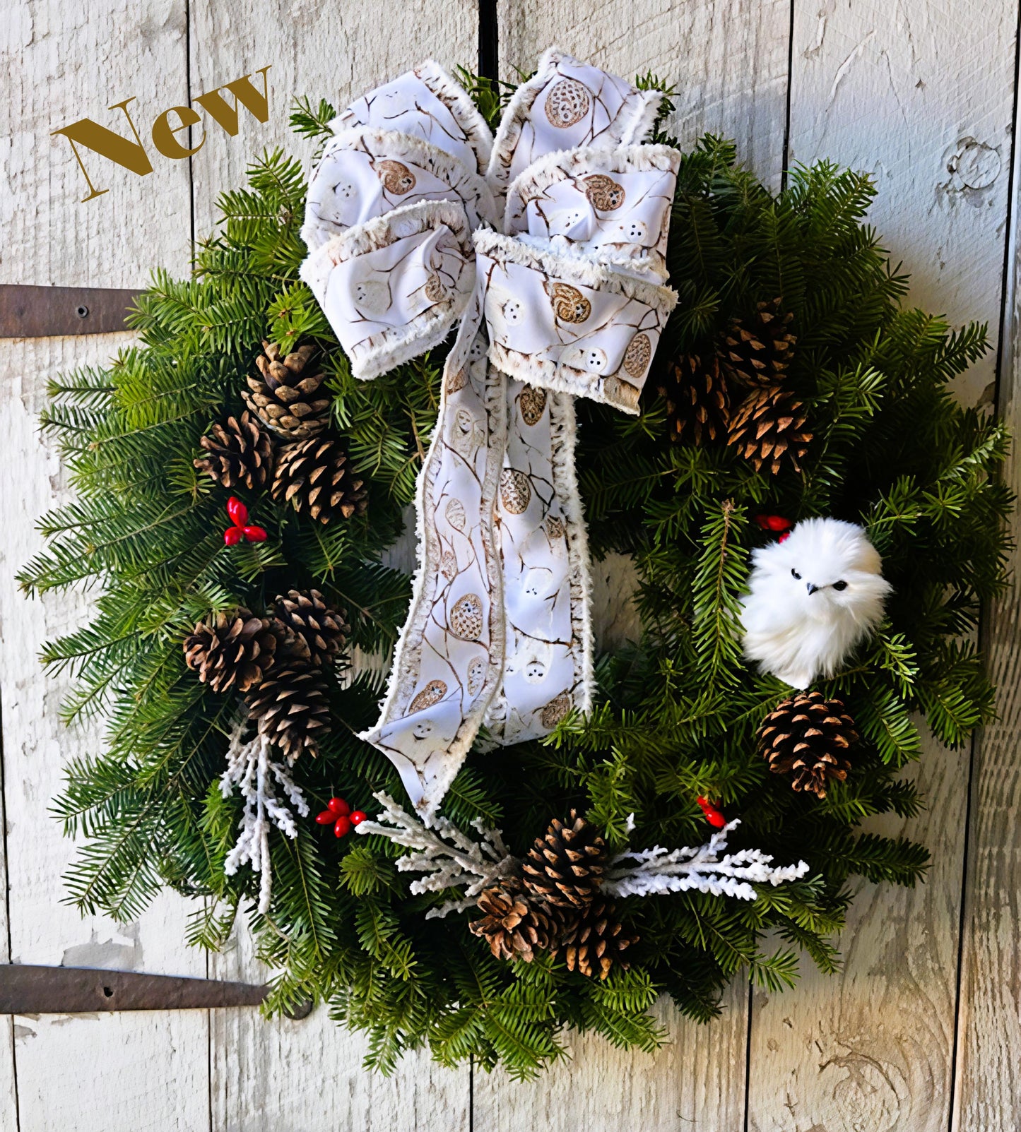 Owl Wreath