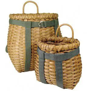 Two mini baskets