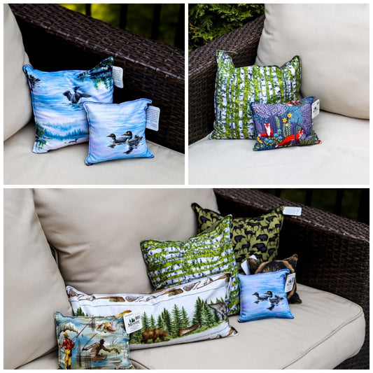 Balsam Pillow Collection in Cotton