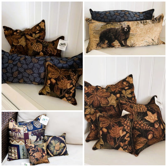 Balsam Pillow Collection in Tapestry